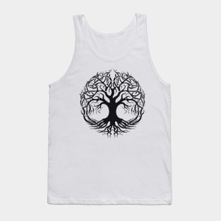 Tree Nature Life Wonder Earth Vector Graphic Tank Top